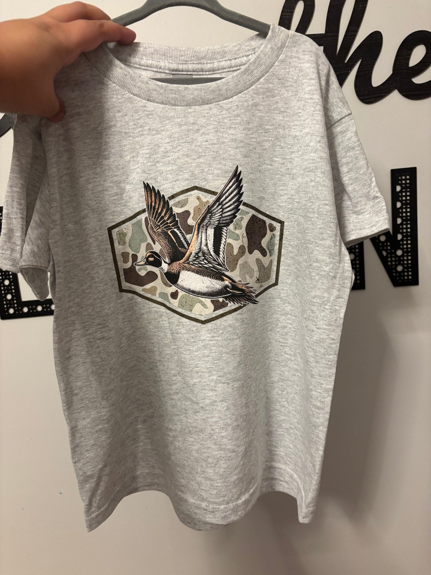 Duck camo youth tshirt
