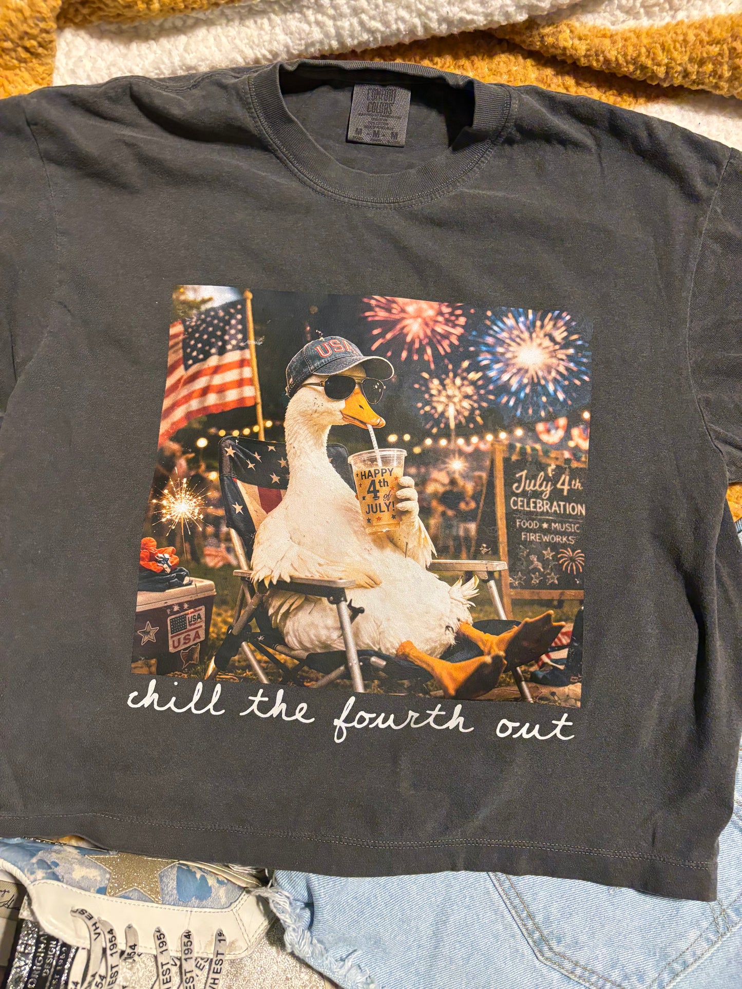CHILL GOOSE tee shirt