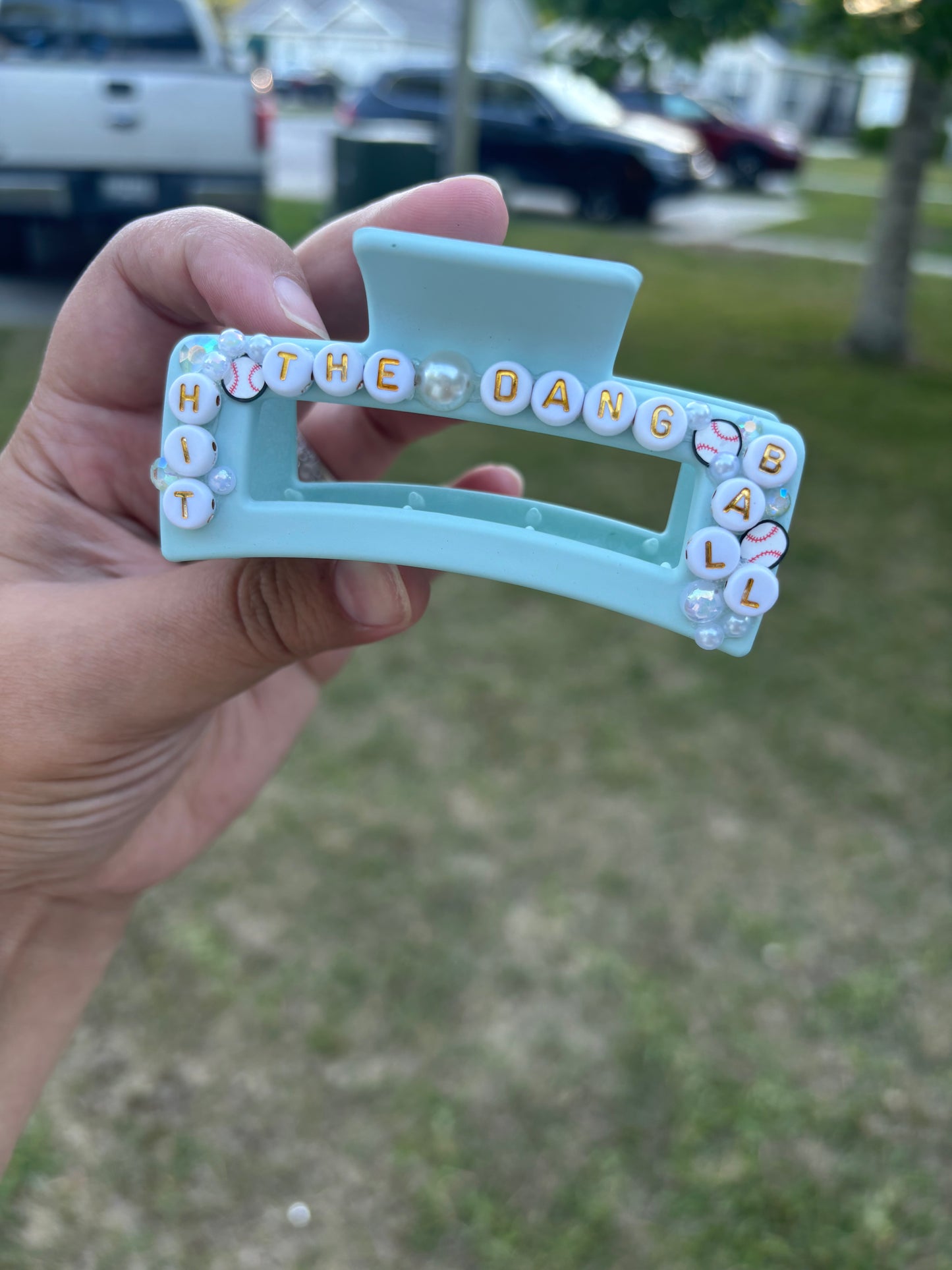 Baseball Claw Clips