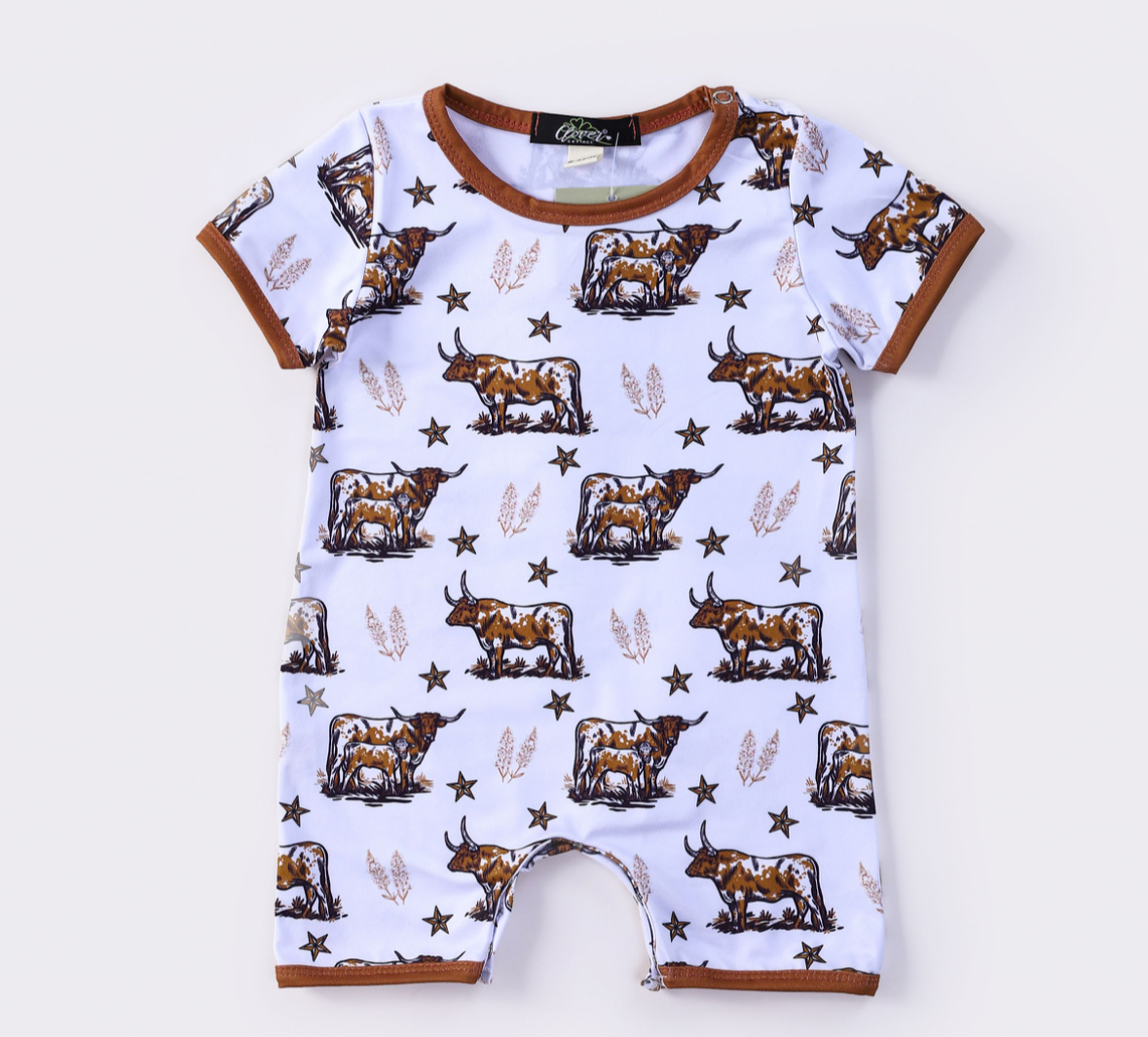 Steer Boys Romper