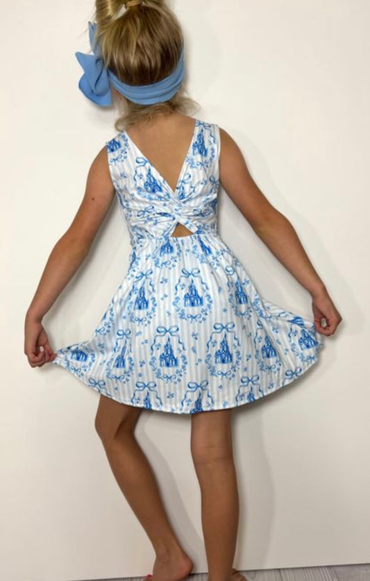 Blue Castle Athletic Dress
