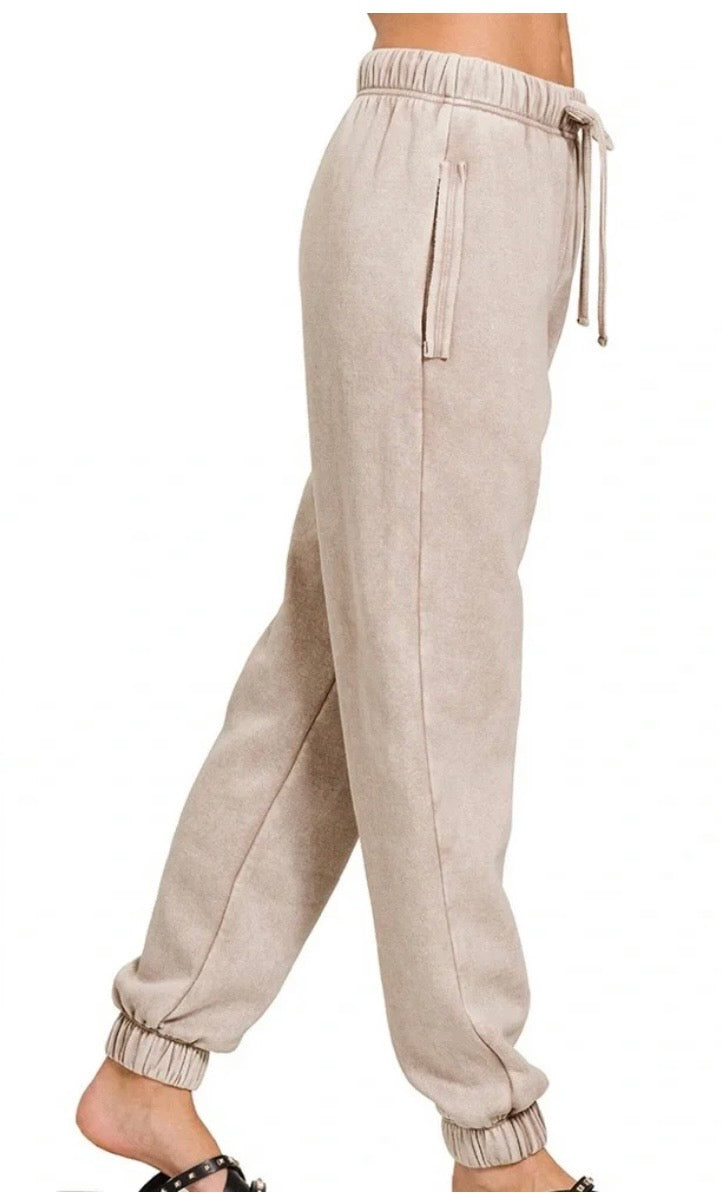Ash Jade Fleece Joggers