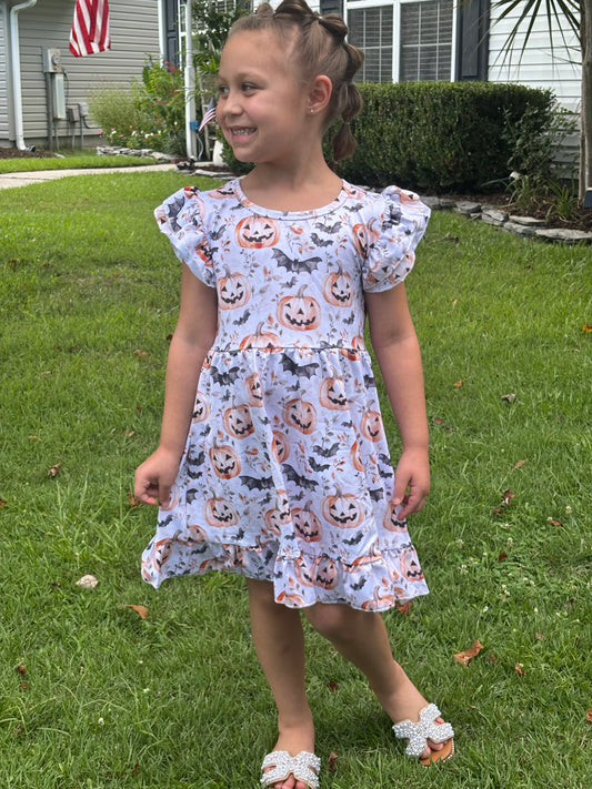 Jack O Lantern Spooky Dress