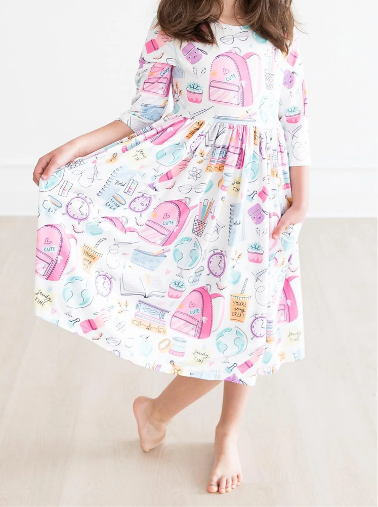 Study Hard Girls Dress