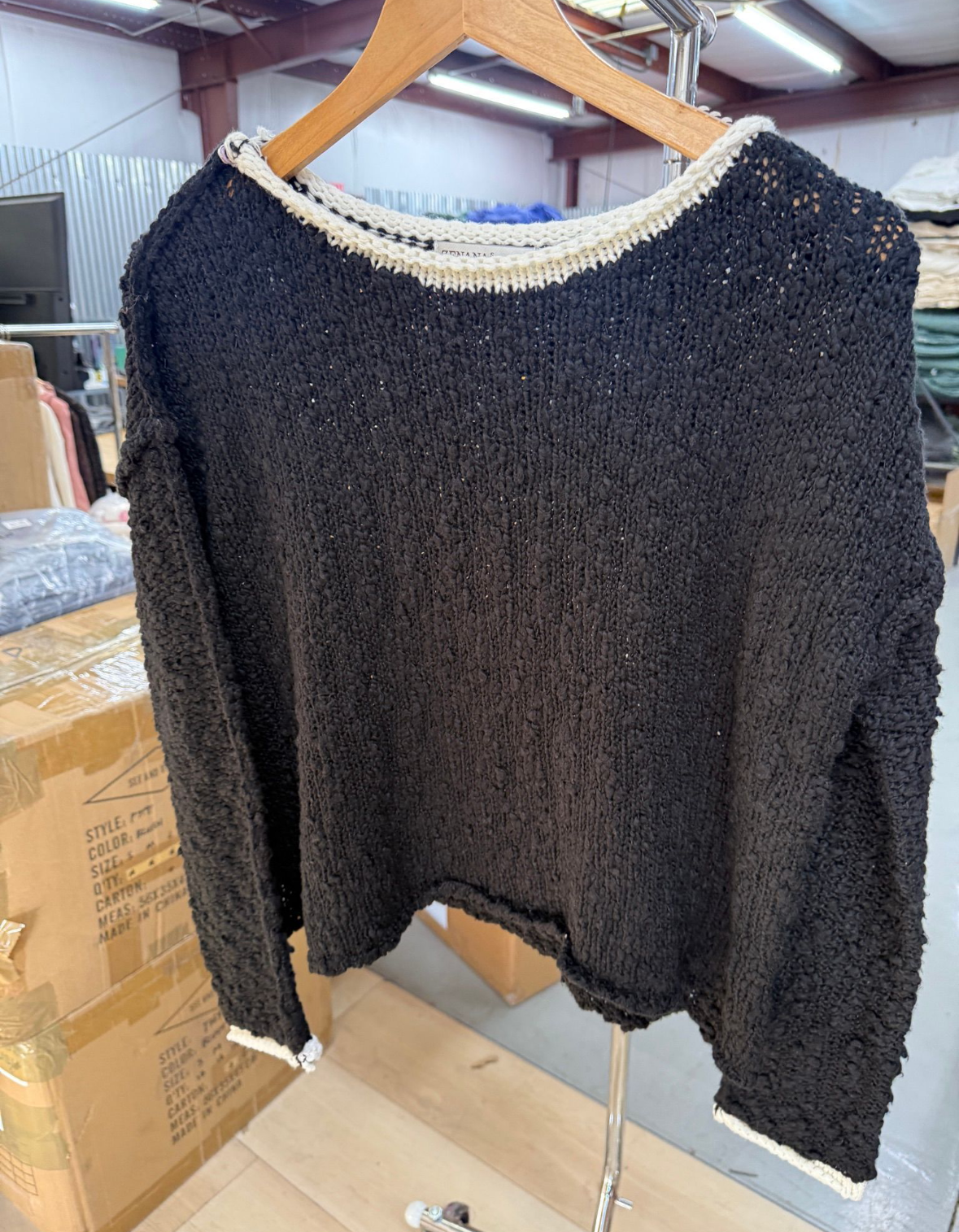 Women’s Knit boxy Sweater
