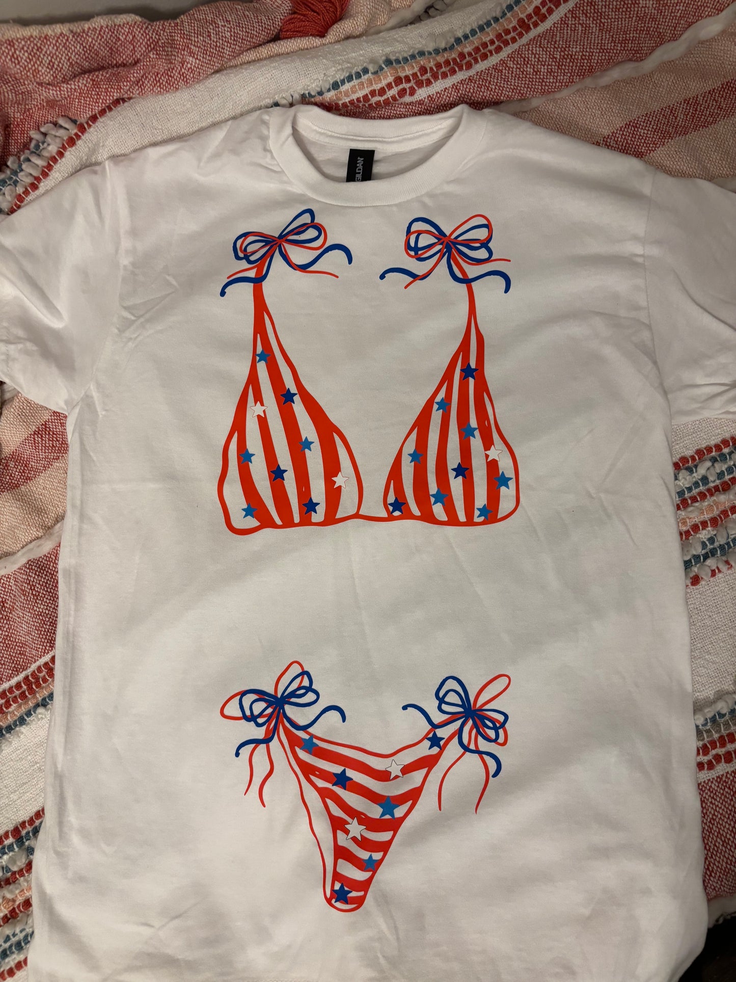 Patriotic Bikini Women’s Tshirt