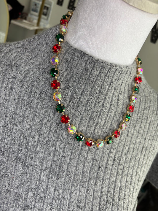 AB Christmas Gold Necklace