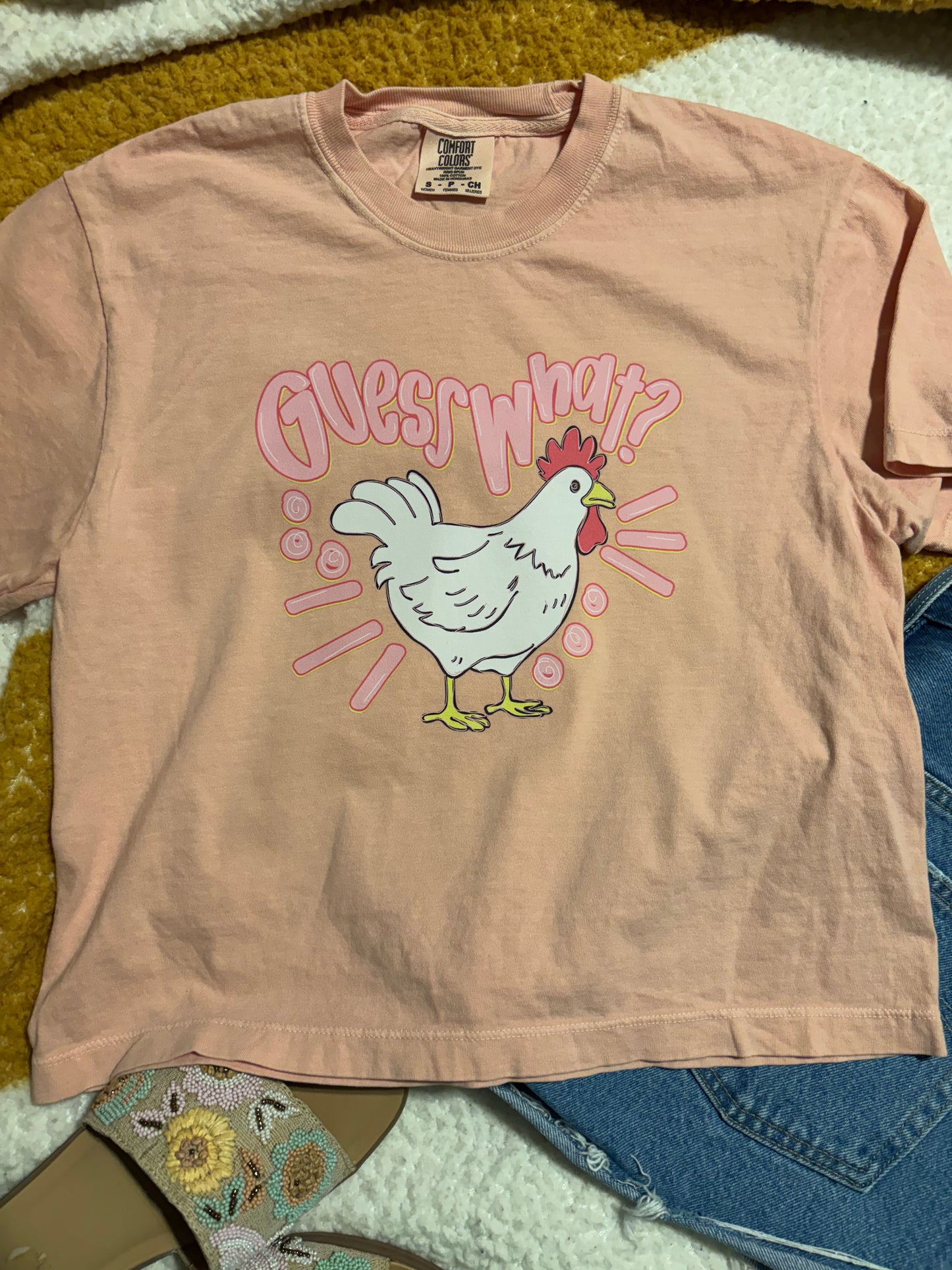 CHICKEN BUTT tee shirt