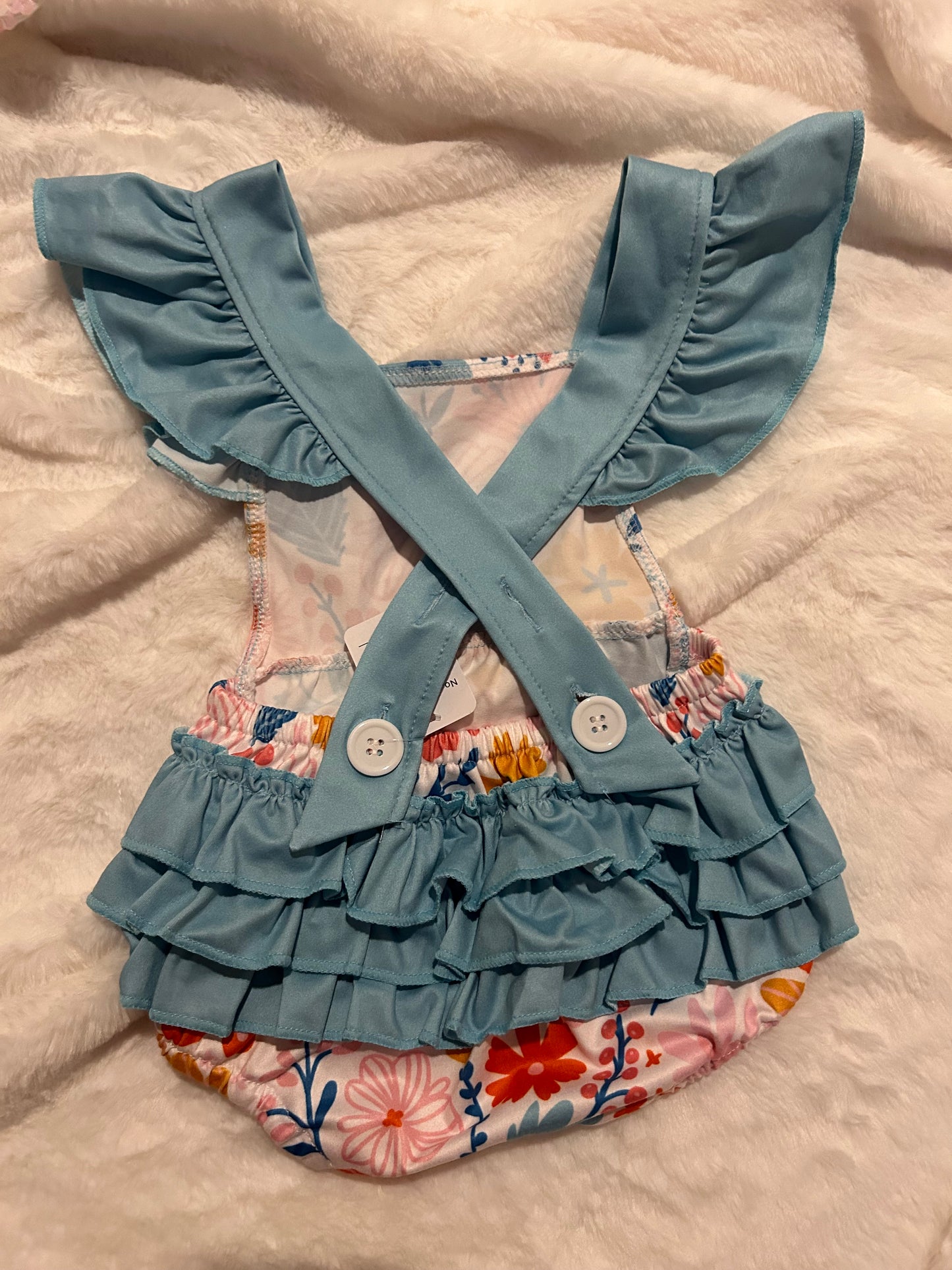 Tropical Ruffle Butt Bubble