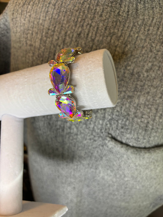 AB Crystal Stretch Bracelet