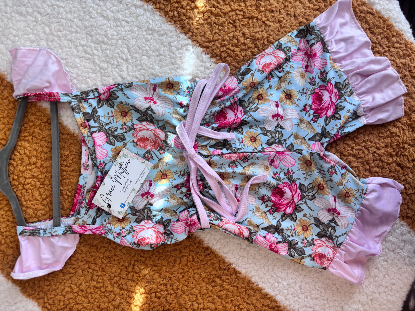 Wildflower Ruffle Romper