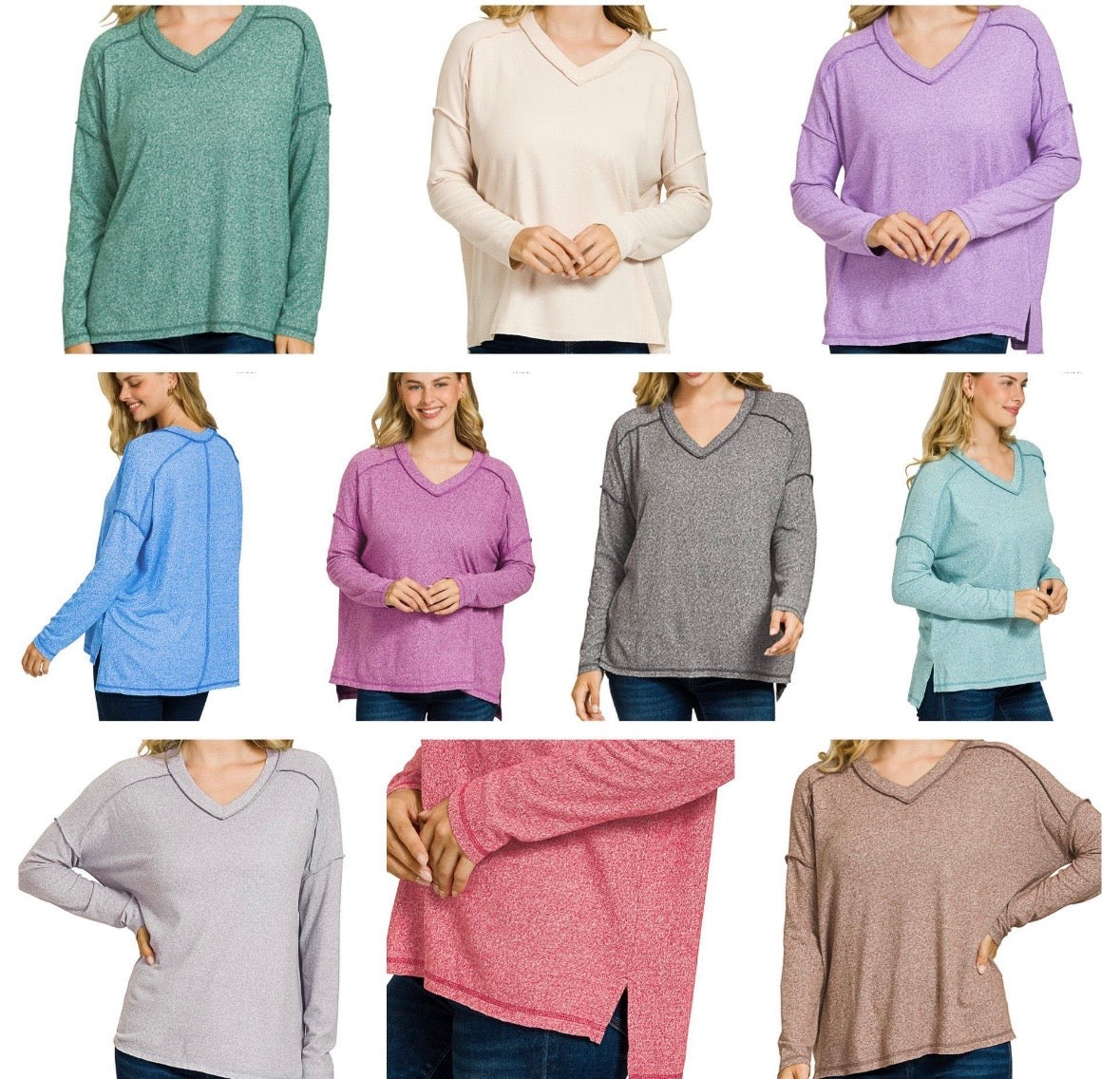 Women’s light Plum Hacci Top