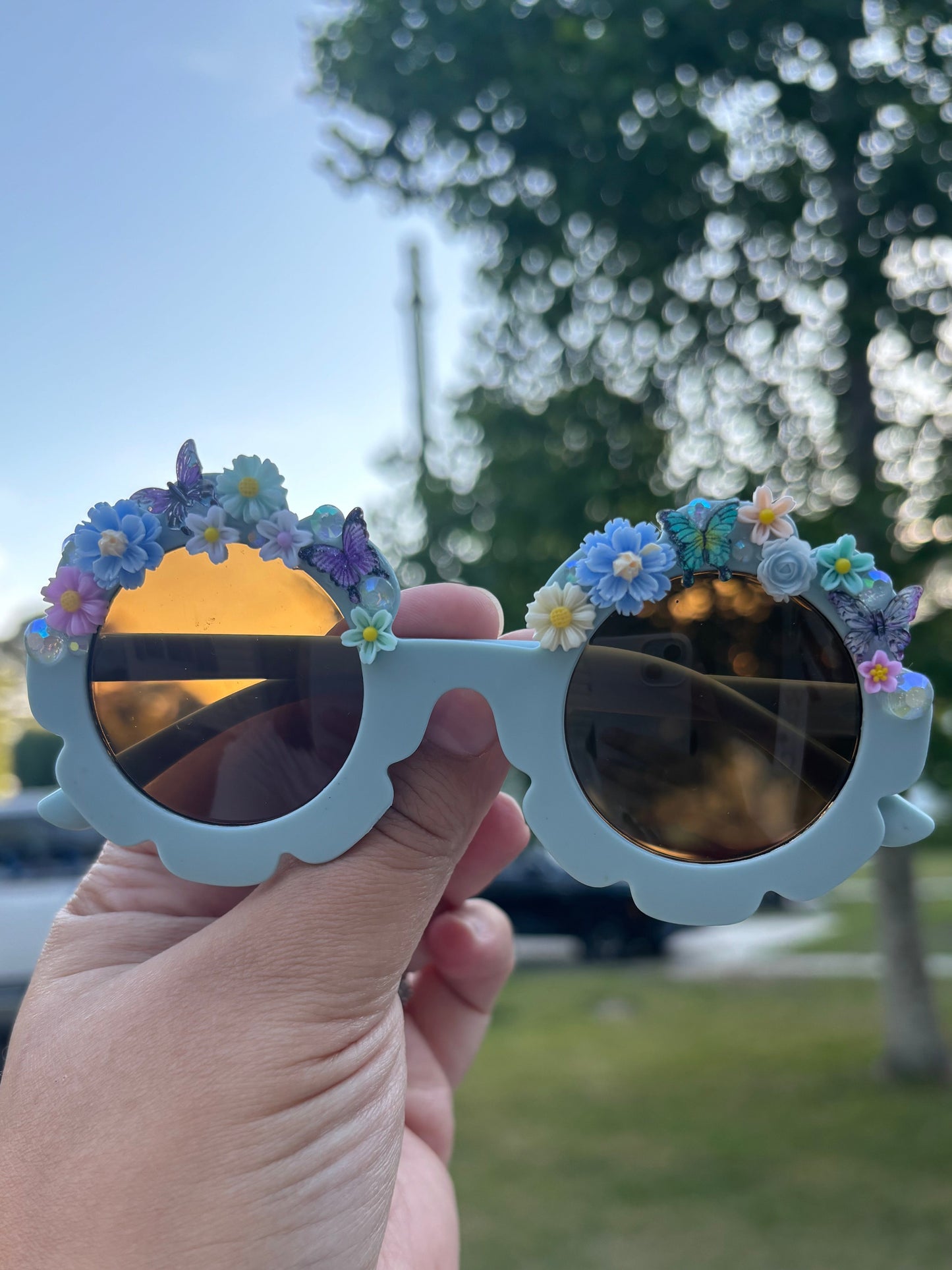 Butterfly Garden Glasses