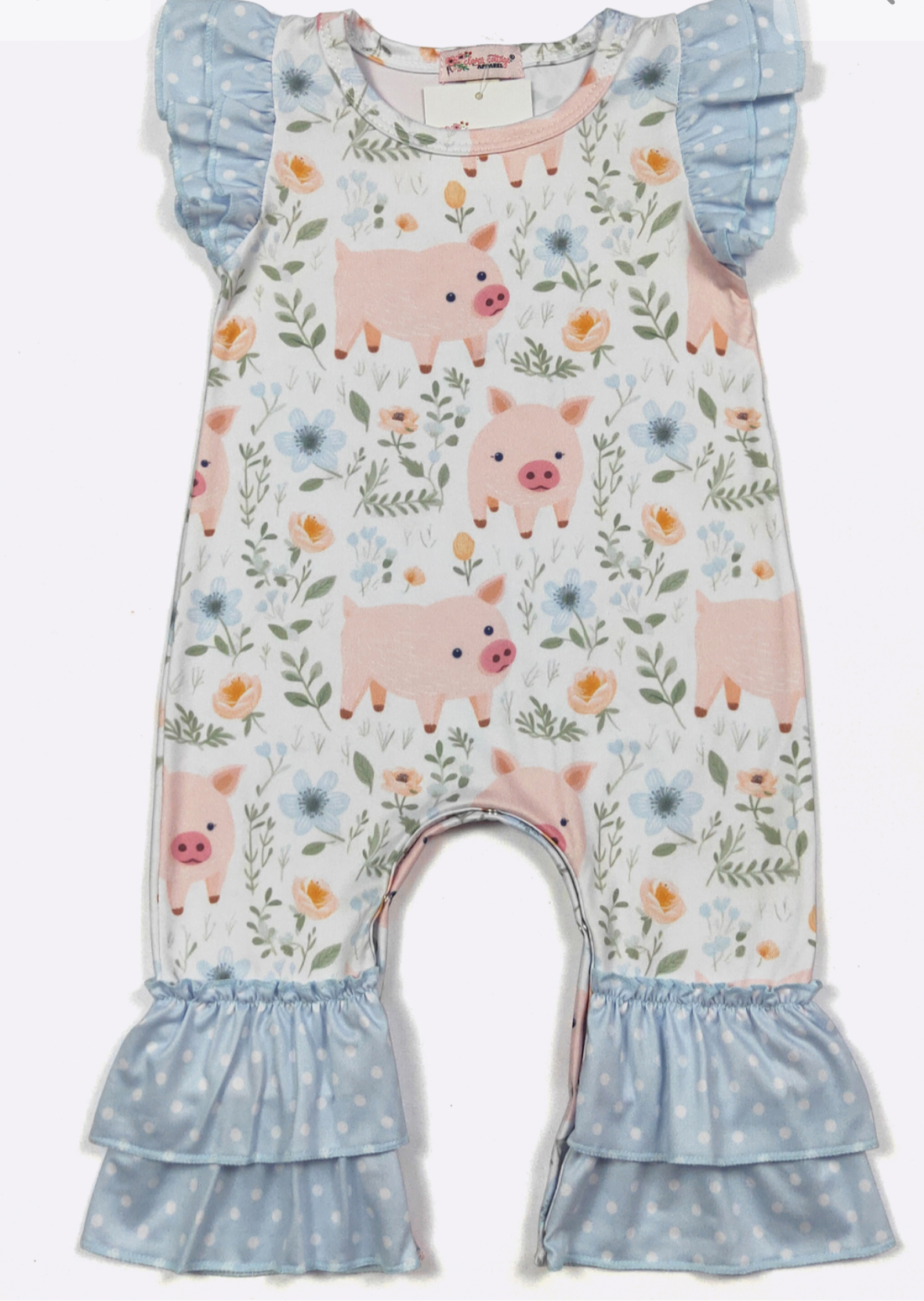 Little Piggie Baby Romper
