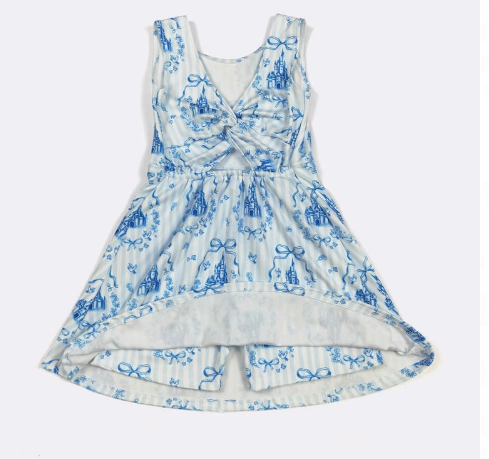 Blue Castle Athletic Dress