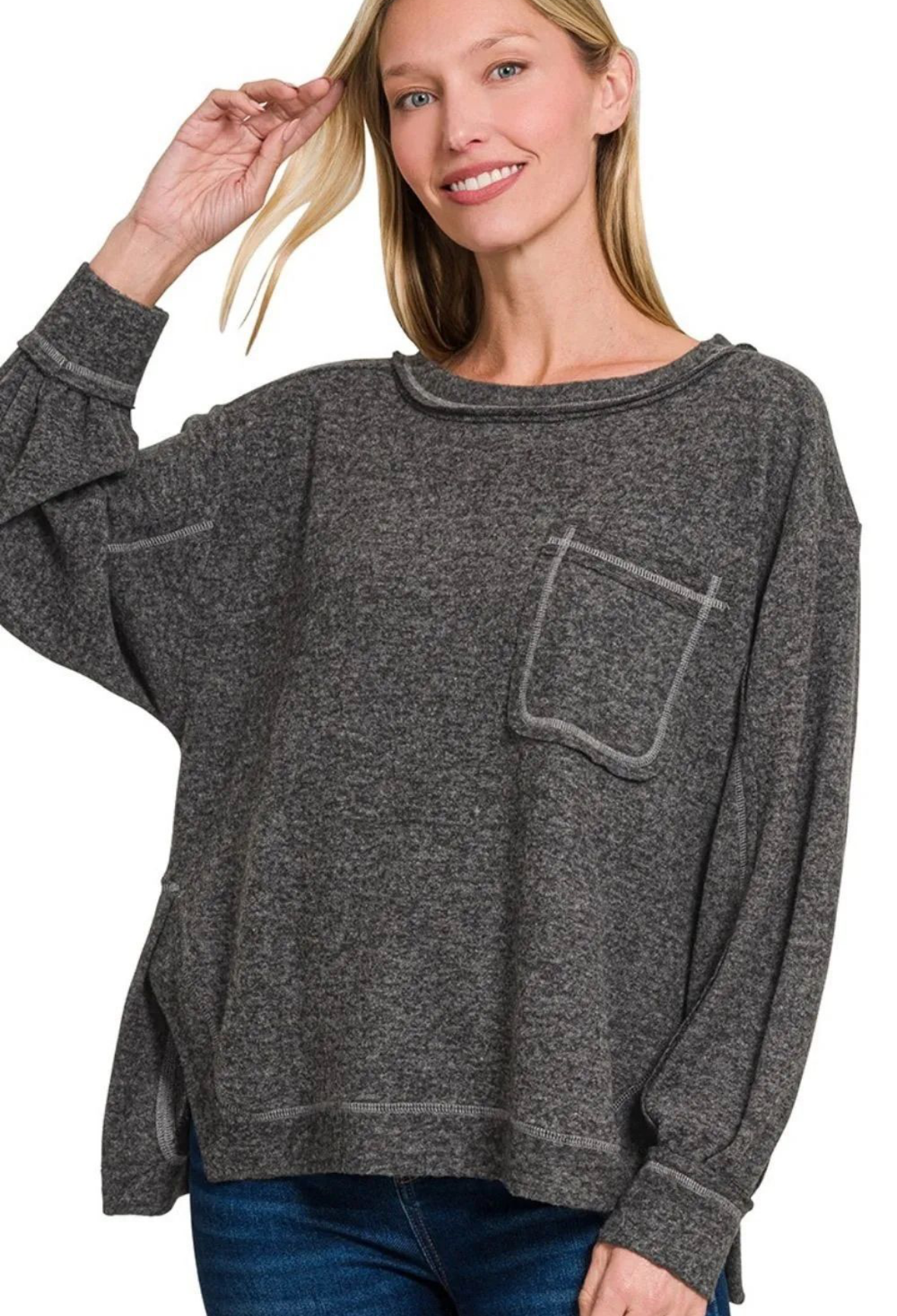 Women’s Plus Luxe Hacci Blouse