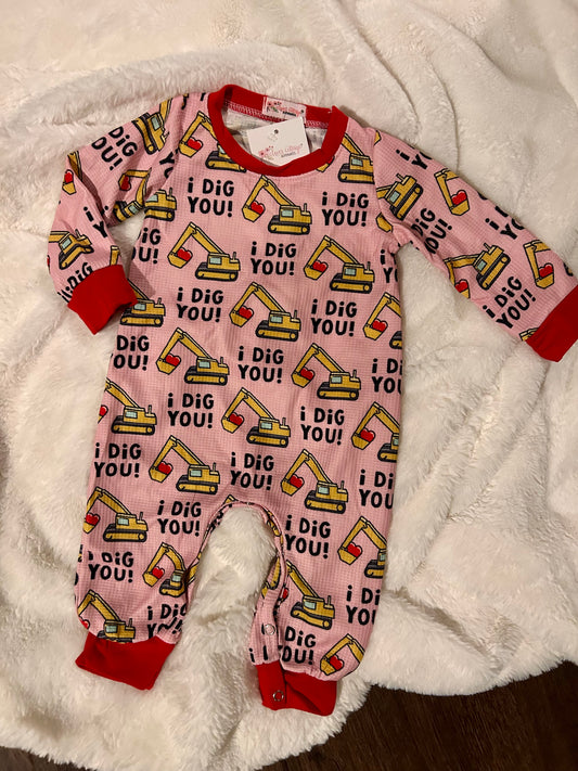 I DIG YOU baby romper