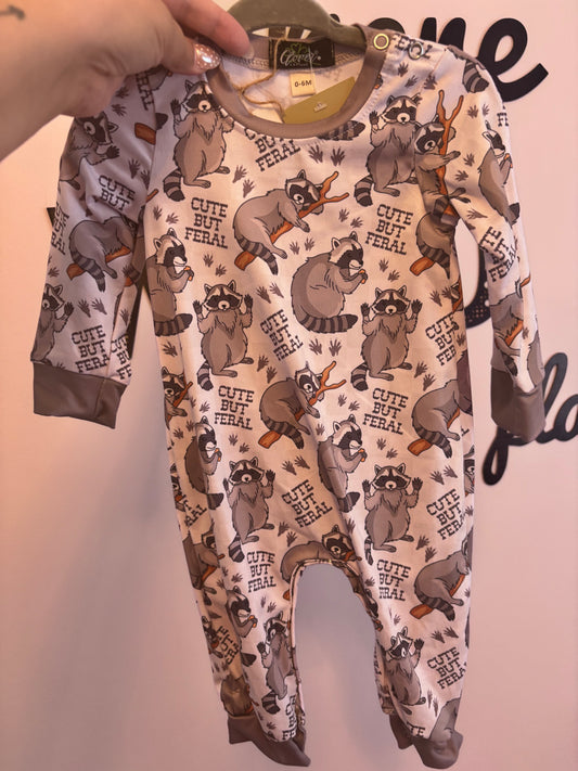 Cute But Feral Romper