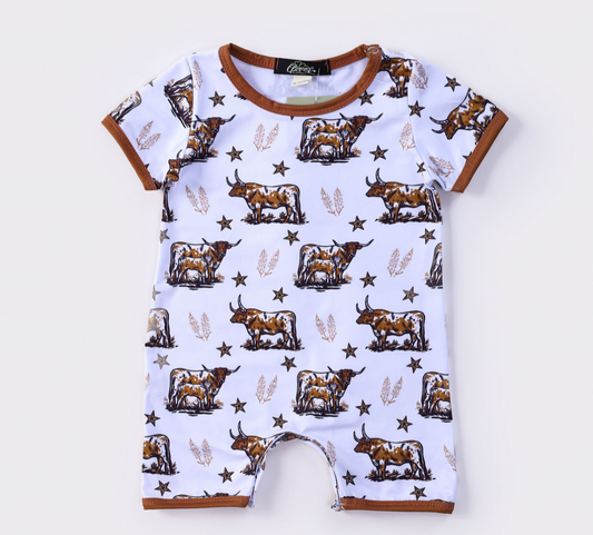 Steer Boys Romper