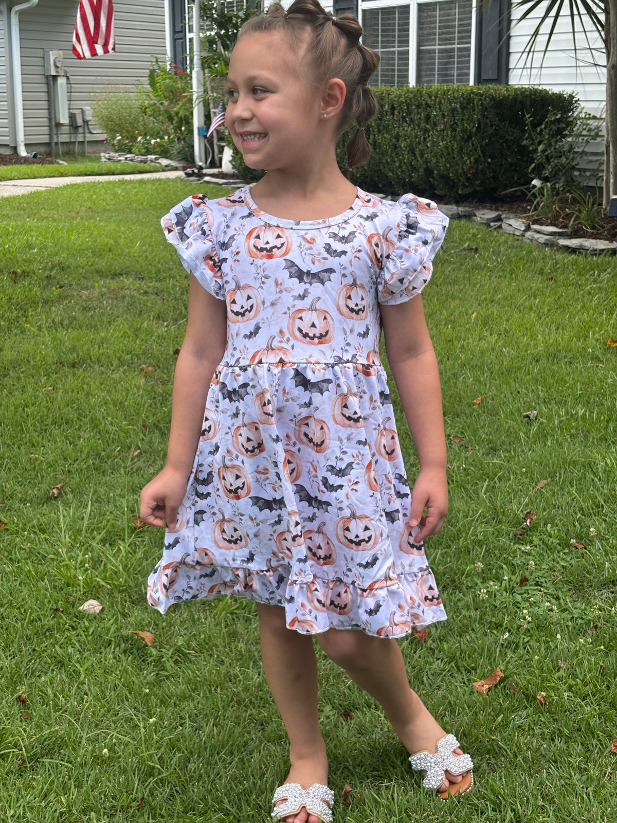Jack O Lantern Spooky Dress