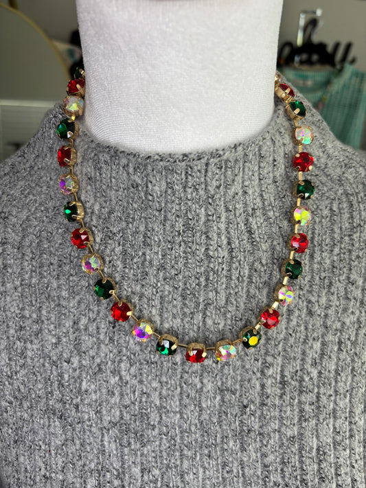 AB Christmas Gold Necklace