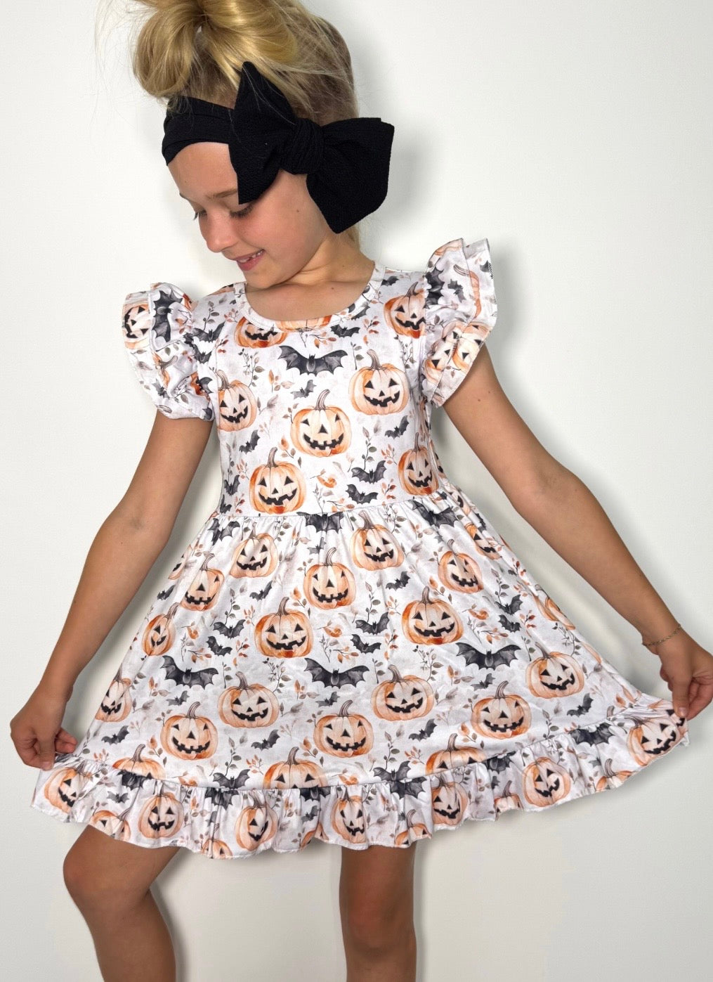 Jack O Lantern Spooky Dress