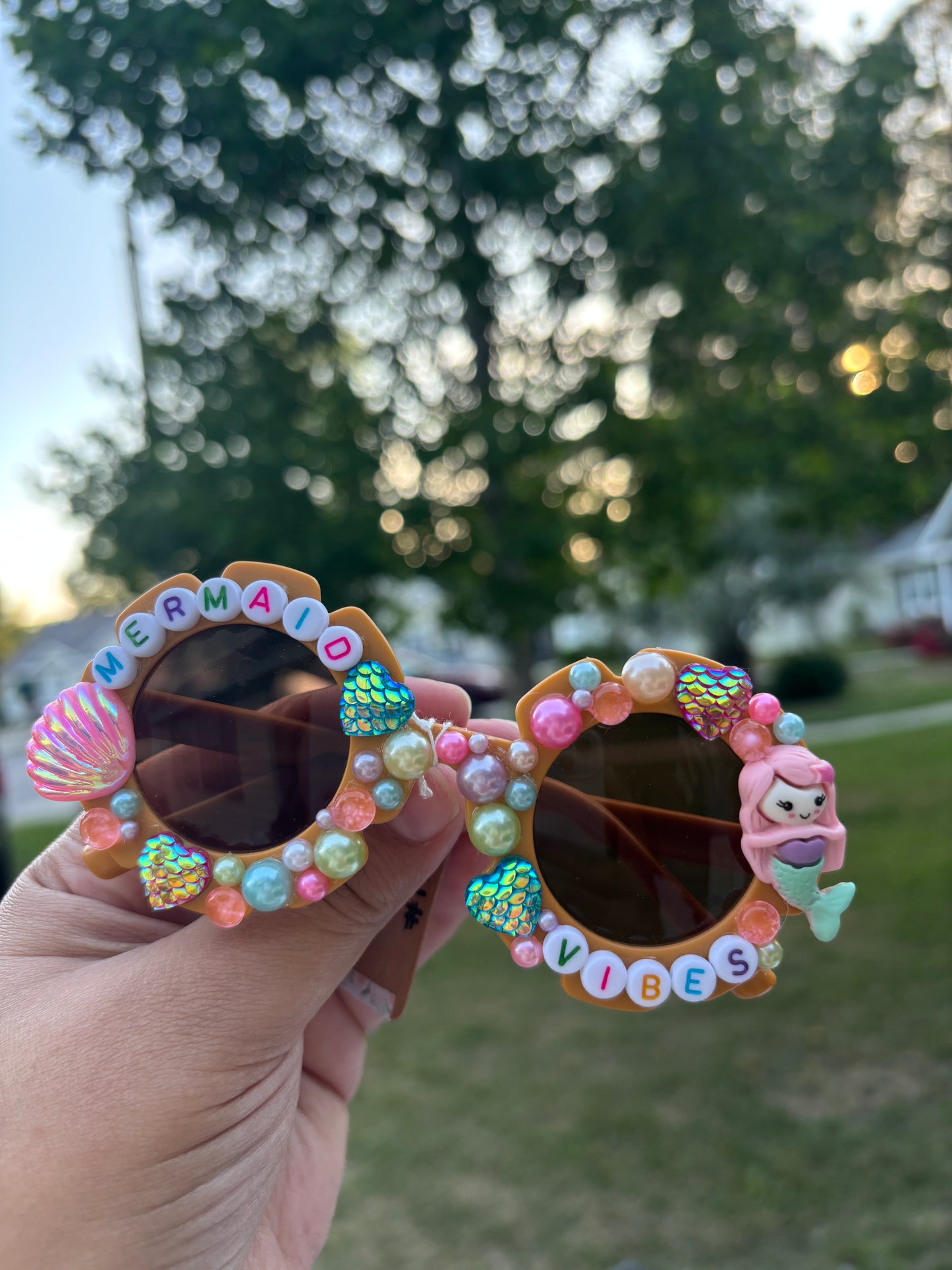 Mermaid Vibes Extra Glasses