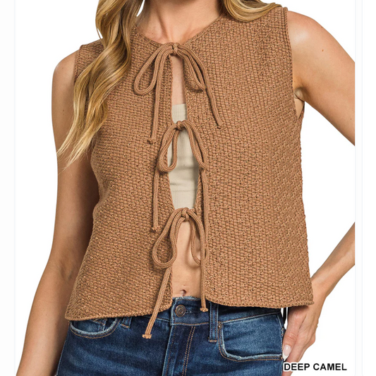 Women’s 3 tie Vest