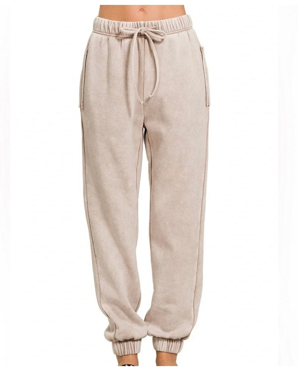 Ash Jade Fleece Joggers