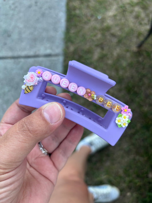 Queen Bee Claw Clip