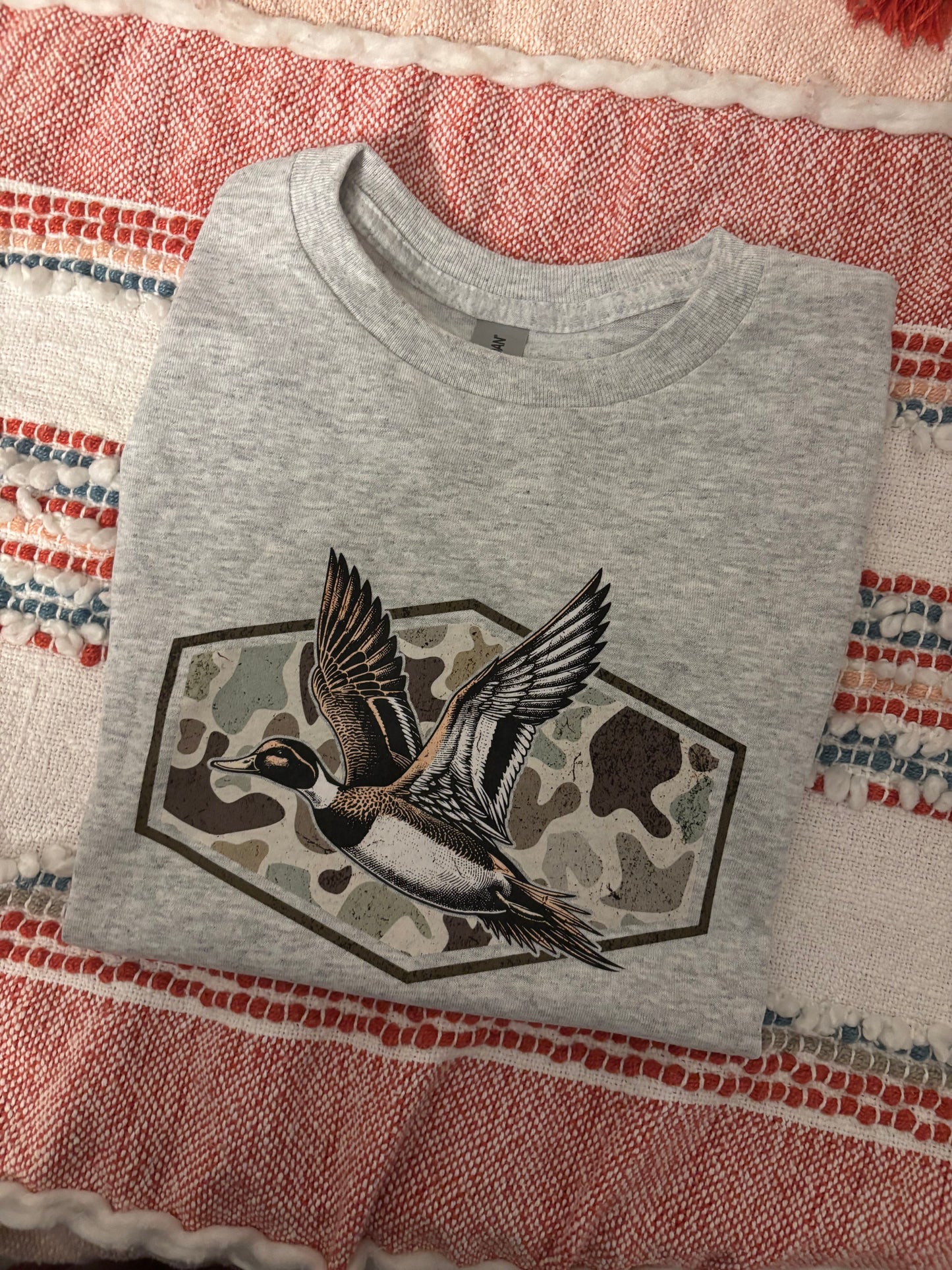 Duck camo youth tshirt