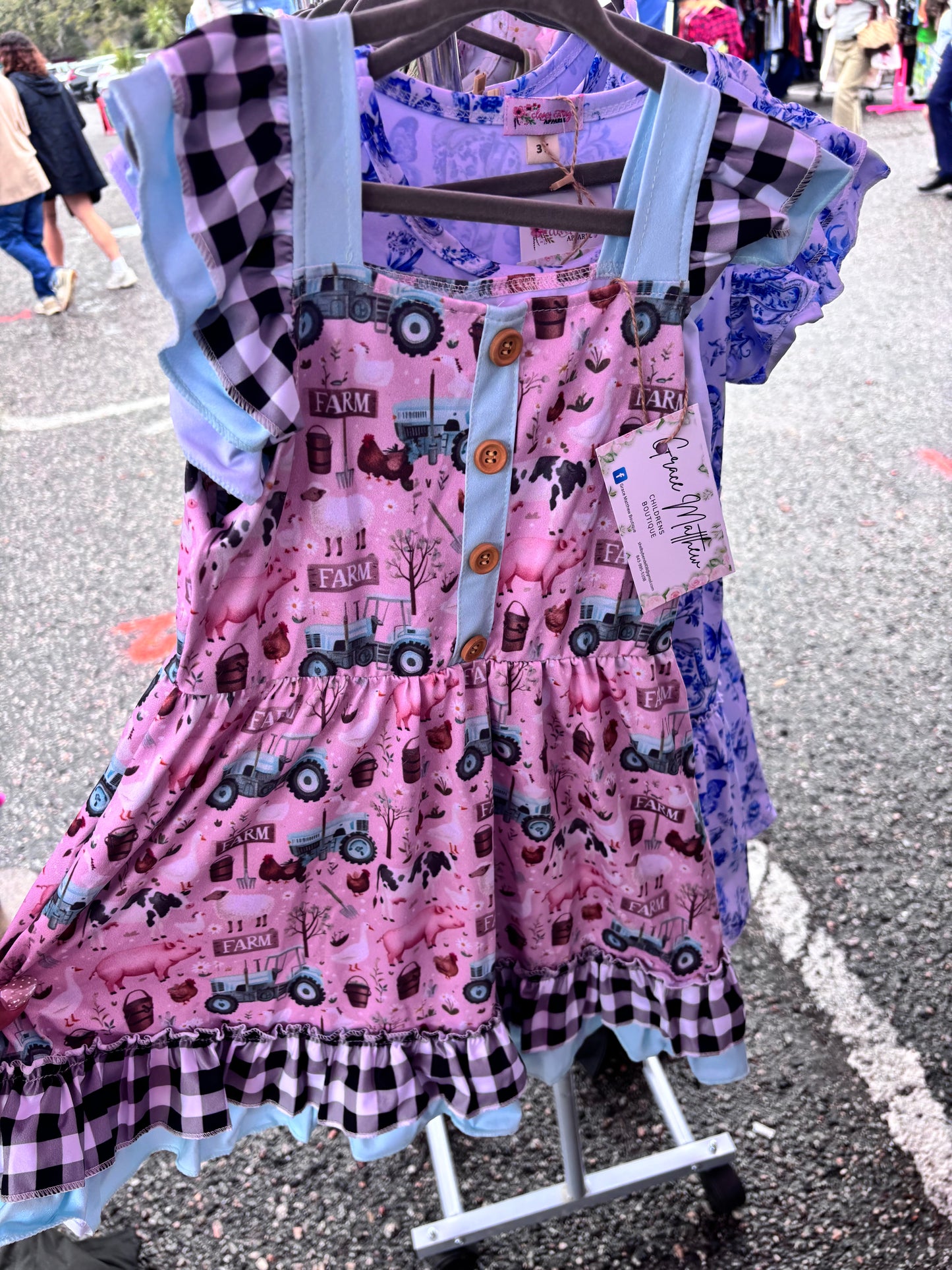 Day at the Farm Dress