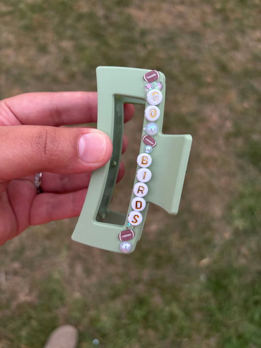 Go Birds Claw Clip