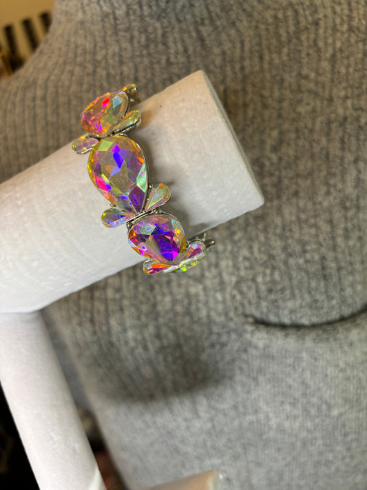 AB Crystal Stretch Bracelet