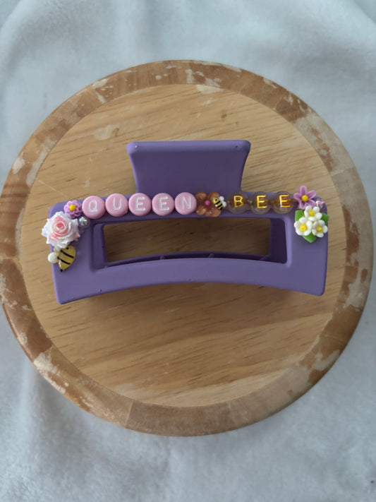 Queen Bee Claw Clip