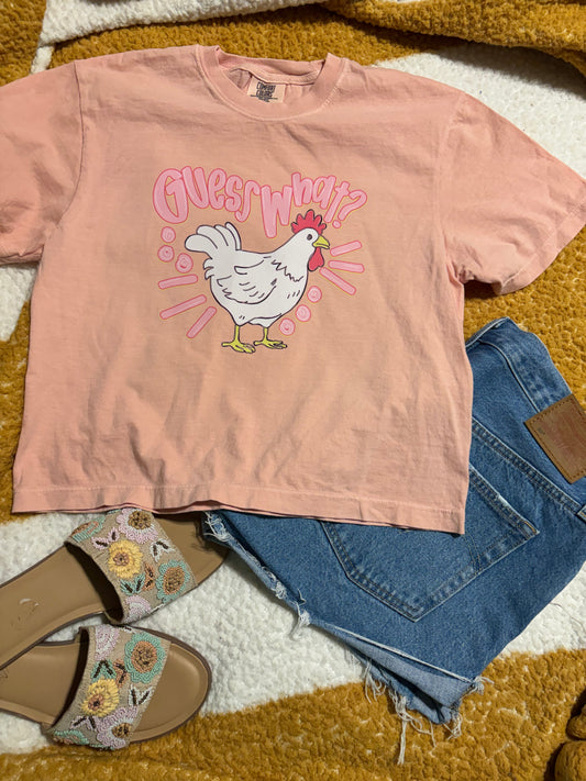 CHICKEN BUTT tee shirt