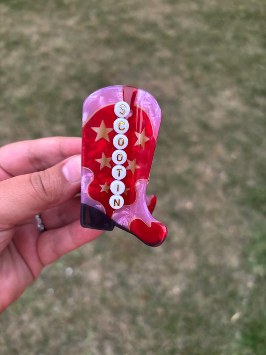 Boot Scootin Boogie Claw Clip