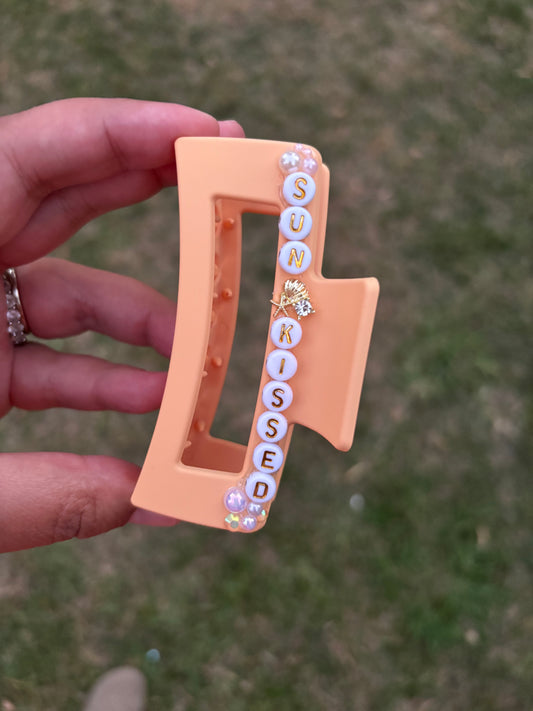 Sun Kissed Claw Clip