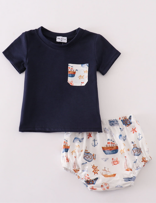 Submarine Bloomer Set