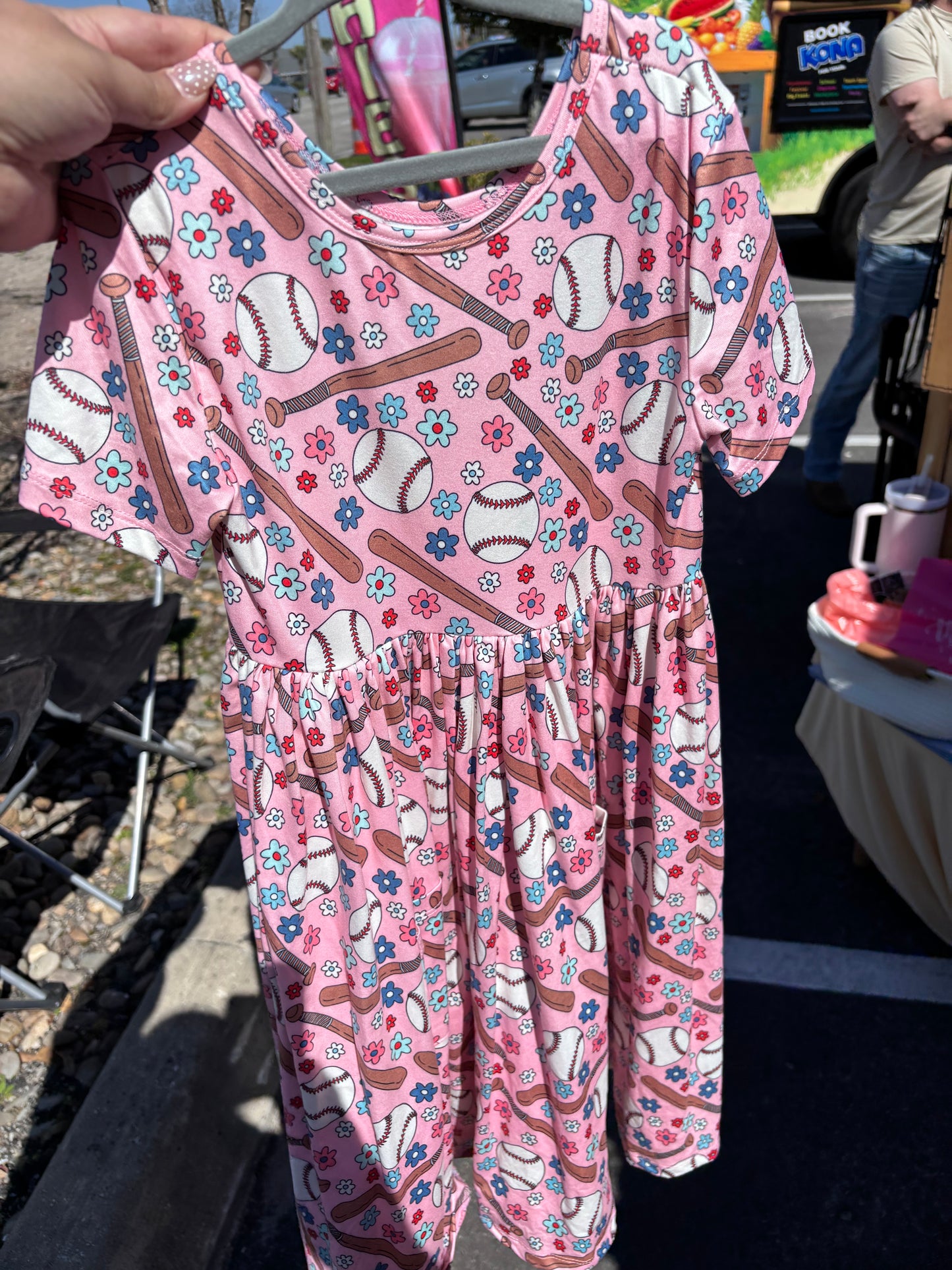 Baseball Dress super soft