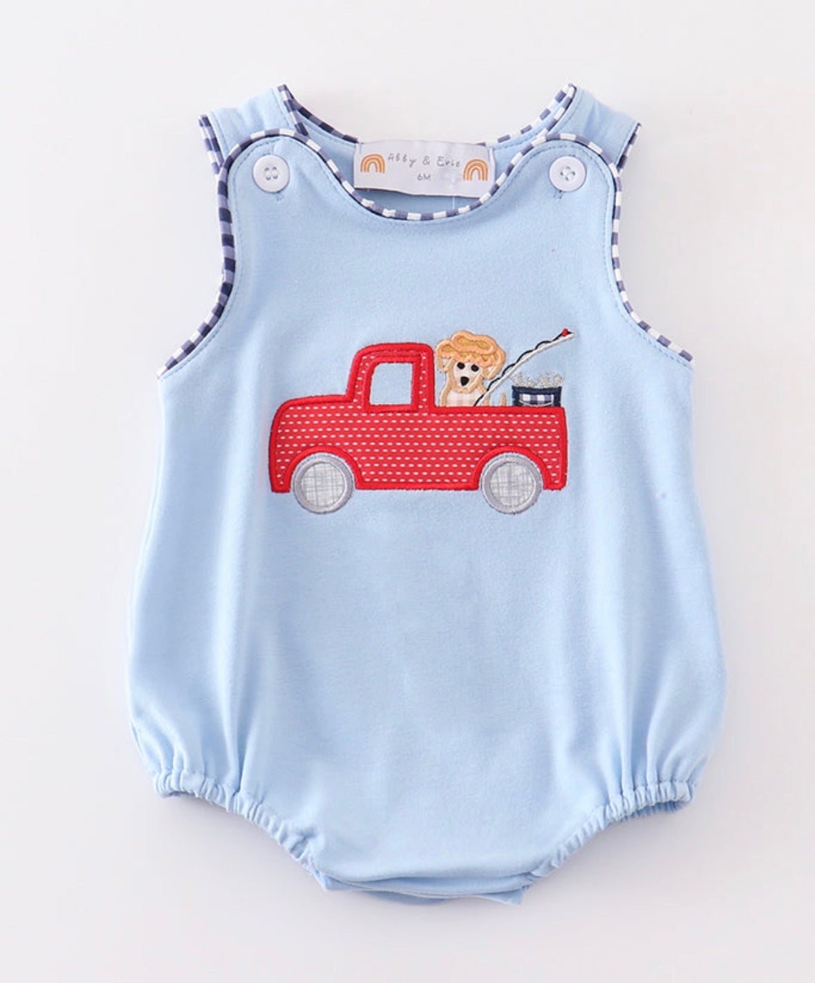 Fishing Buddy Bubble Romper