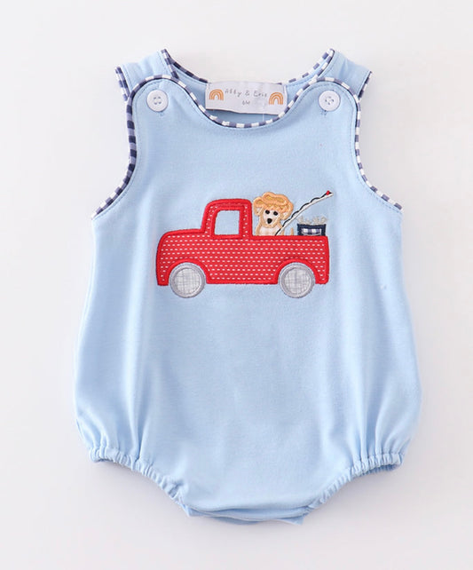 Fishing Buddy Bubble Romper