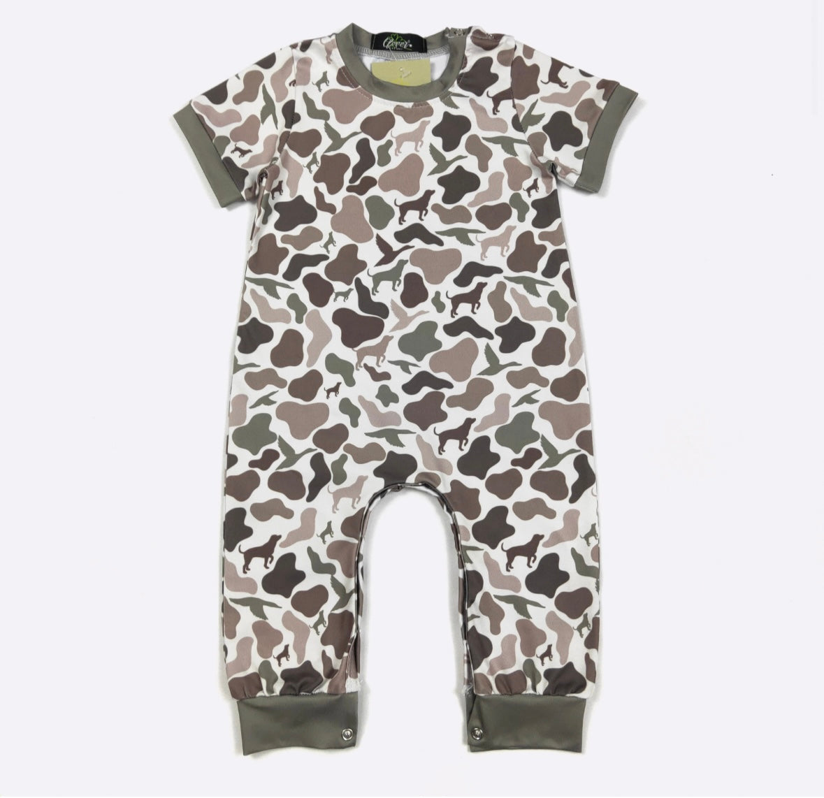 Camo Romper