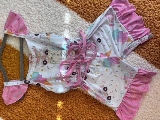 Ice Cream Dream Ruffle Romper
