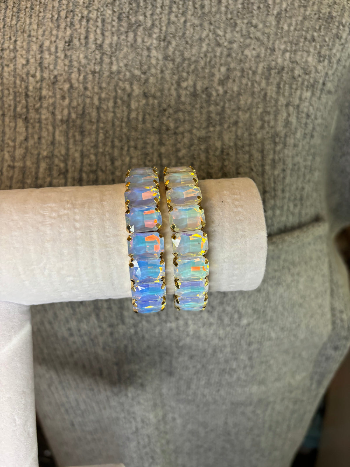 AB crystal Stretch Bracelet