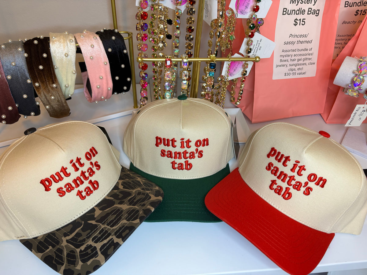 Put it on Santa’s Tab Cap