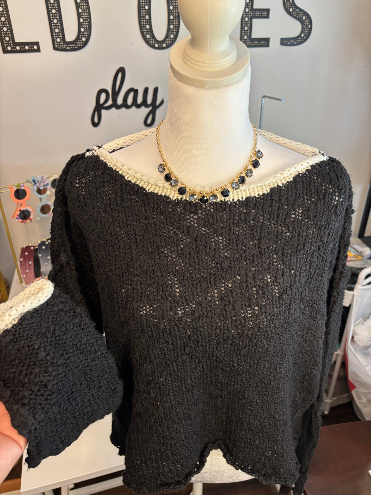 Women’s Knit boxy Sweater
