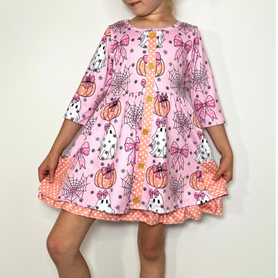Ghouls Girl Ghost Dress