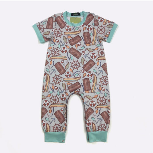Gone Fishing Baby Romper